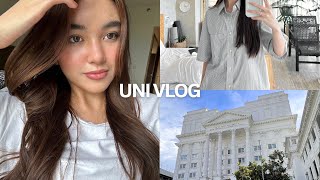 UNI VLOG | i tried living alone (kinda), accounting exam, working out & what ive been up to lately