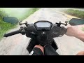 Enjoy my drive with rain in Cambodia today