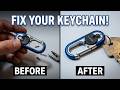 Fix a Broken Key Ring With Just Pliers