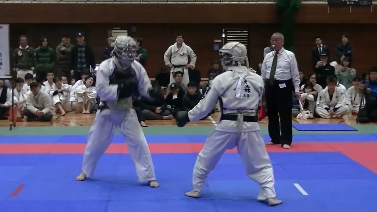 2023日本拳法洪游杯ジャパンオープン大会 決勝戦 洪游会本部A 対　研心会本部 @nipponkenpo