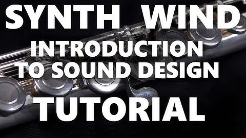 Synth wind tutorial. Understanding sound design & how to make basic patches on a Behringer Neutron