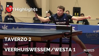 Taverzo 2 - Veerhuiswessemwesta 1 2025-12-06 Eredivisie Beslissingswedstrijd Najaar 2025