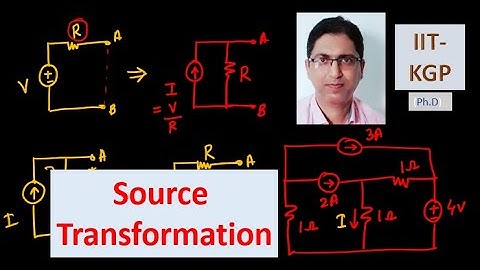 Brontransformatie/-conversie in circuittheorie met problemen