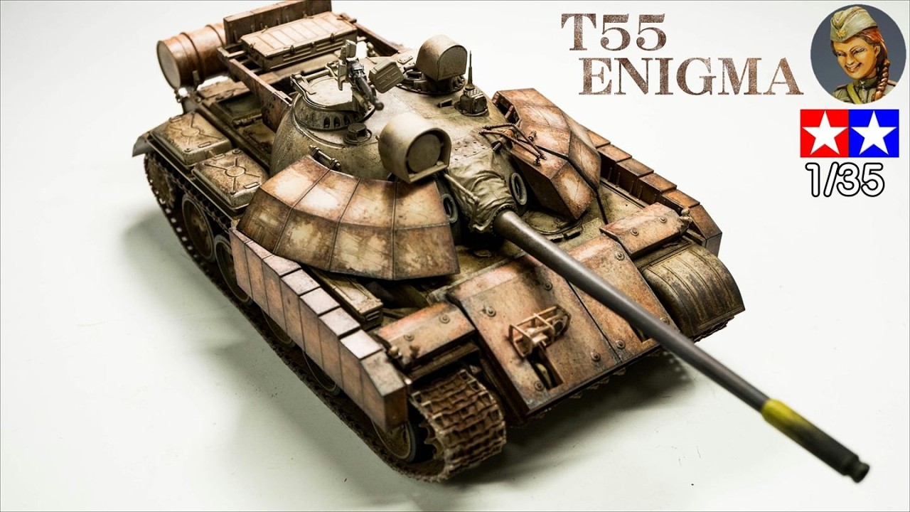 タミヤエニグマ T 55 エニグマ t55 イラク 軍 タミヤ 1 35 イラク T-55