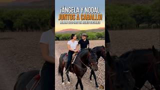 ​🐴 Ángela Aguilar y Christian Nodal: ¿Juntos y Felices? ¡Montando a Caballo! 🇲🇽