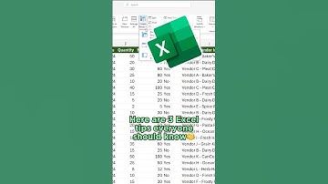 These 3 Excel Tips Will 10x Your Productivity