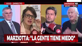 Pino Solanas en Crónica TV 26 8 19