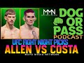 FULL BREAKDOWN! | UFC Fight Night |  Arnold Allen vs Melquizael Costa, Predictions, Props!