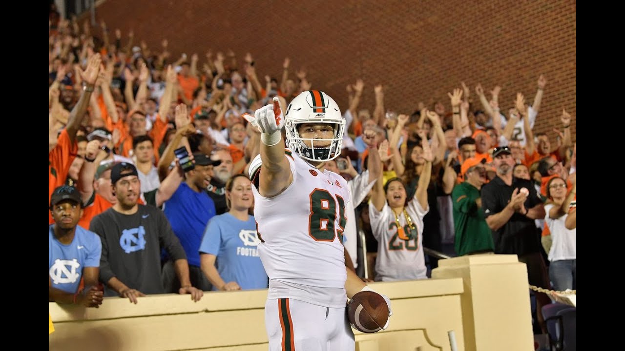 Will Mallory Miami Hurricanes TE 2019 Highlights