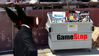 The Corrupted Wii Sports Resort disk I found in the dumpster