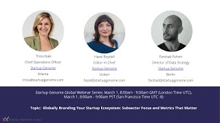 Globally Branding Your Startup Ecosystem; Subsector Focus and Metrics That Matter