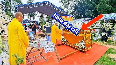 Tang lễ ông (lã Văn nhận) áo quan đại cối đại gia đình đưa tiễn tại hoa viên BD.