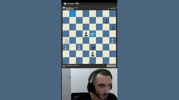 Crazy finish to this interesting endgame😱 #chess #twitch #bulletchess