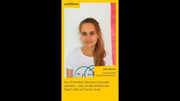 #sdWerte – Julia setzt sich für Integration ein