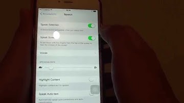 iPhone 6 Plus: How to Enable / Disable Speak Screen Content Read Out