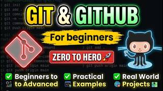 Git & GitHub Tutorial for Beginners | Complete Course 2026