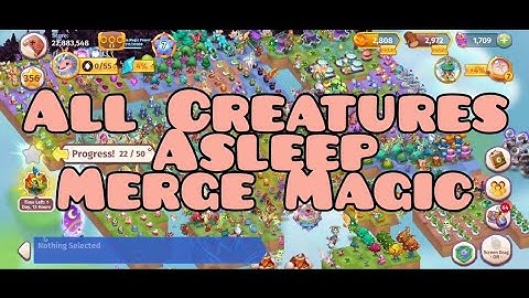 Put All Creatures to Sleep - Merge Magic