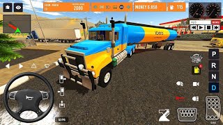 ! IDBS Truck Simulator - USA longer truck - level 3 | Android Gameplay screenshot 4