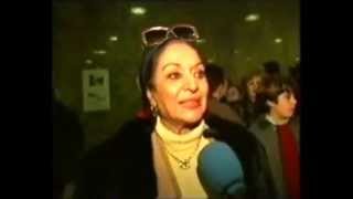 LOLA FLORES entrevista por la calle finales 1994