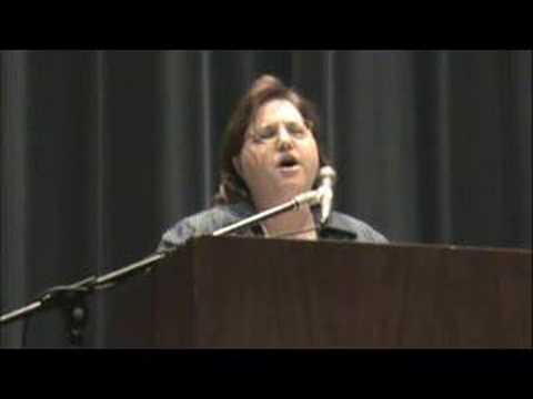 Shirley Stewart Burns singing at ASA 2008