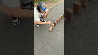 Brick Domino ￼Chain @zackdfilms