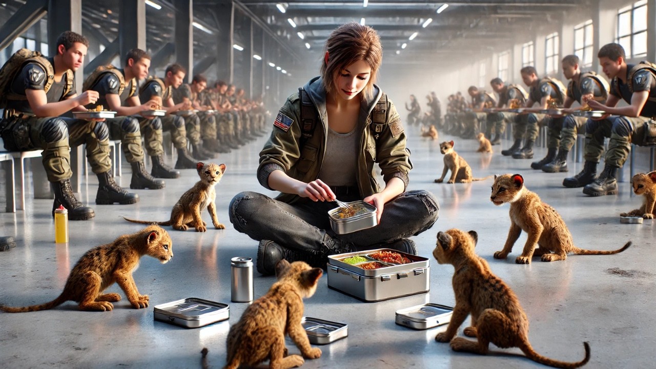 The Predator Cubs Refused Food From Soldiers — Until the Human Shared Her Lunchbox With Them | HFY