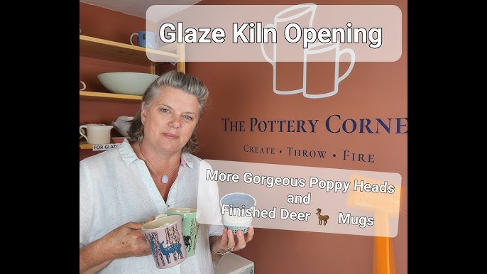 GLAZE KILN OPENING - Using Potter's Choice, Mayco, Spectrum, Laguna &  Coyote Ceramic Glazes HD 1080p 