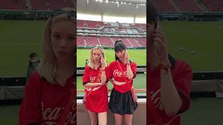 brb, we are busy watching the World Cup🏟️⚽️ #aespa #æspa #에스파#KARINA #카리나 #WINTER #윈터