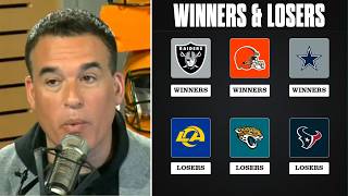 Evan Cohen breakdown WINNER &amp; LOSERS NFL Draft: Chiefs, Raiders, Rams or Vikings, 49ers &amp; Cardinals