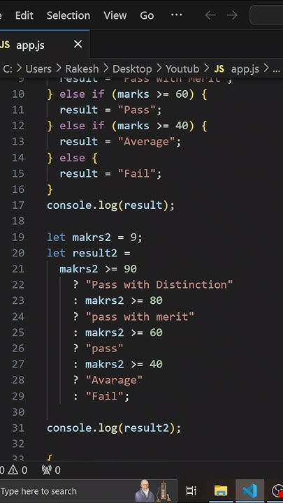 Multiple Statement in Ternary Operator #javascript #react #css - YouTube image.