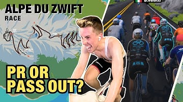 Most Brutal Zwift Race Ever?! - Alpe du Zwift | Dream Bike Race (Cat. A)