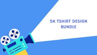 Download 5000 viral tshirt design bundle and editable tshirt templates