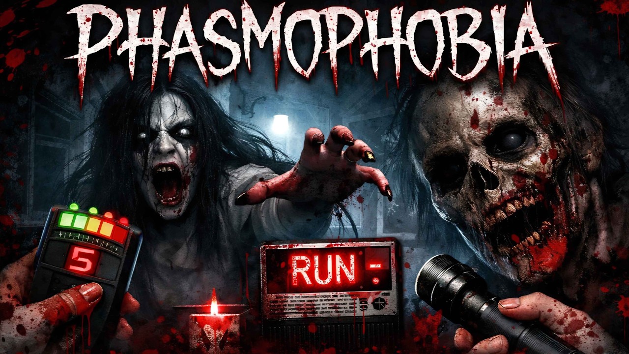 🔴Phamosphobia custom and challenge gameplay #phasmophobia #horror #adventure #viral