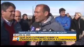 Omar Gutierrez a Rolando Figueroa ¿Porque te quedas en Neuquén?