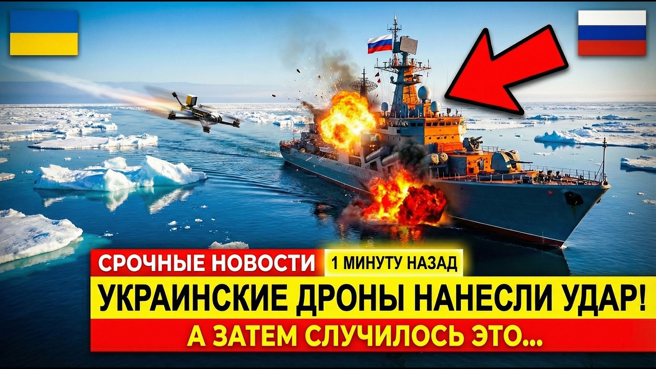 Украинский дрон УНИЧТОЖИЛ российский катер — а потом Чёрное море раскрыло ТЁМНЫЙ секрет Москвы
