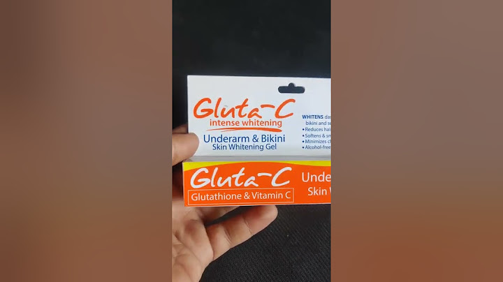 Gluta c intense whitening gel review năm 2024