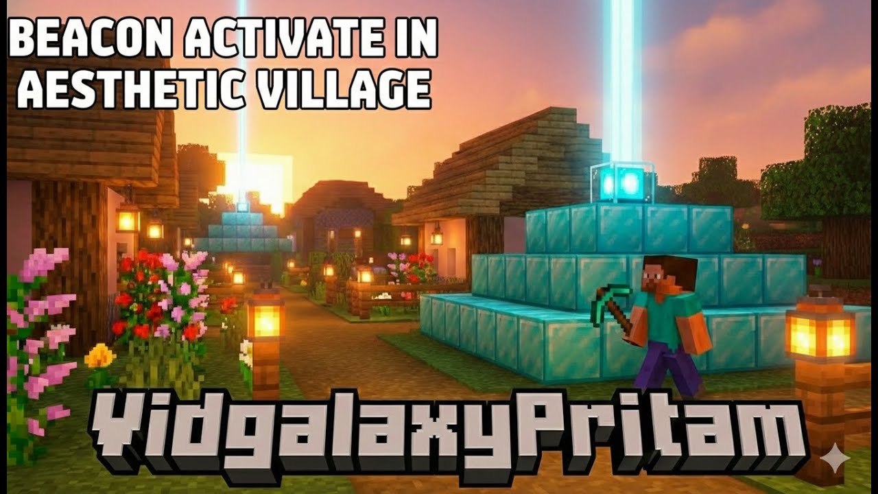 beacon activate in asthetic village and Survival mode 