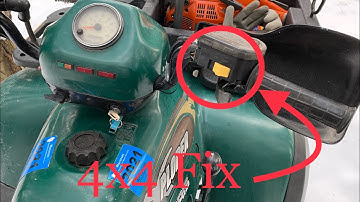 Quick & Easy Fix of Polaris Xplorer AWD - 4x4 - 4WD