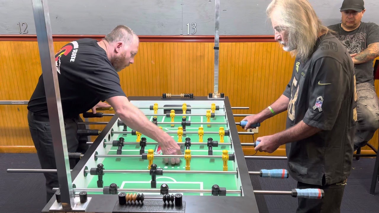 Iron Man DYP Ryan Knapton VS Jedi. King Seat match. Colorado Foosball