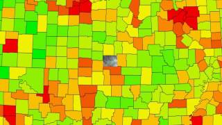 Animated Topographic Representation