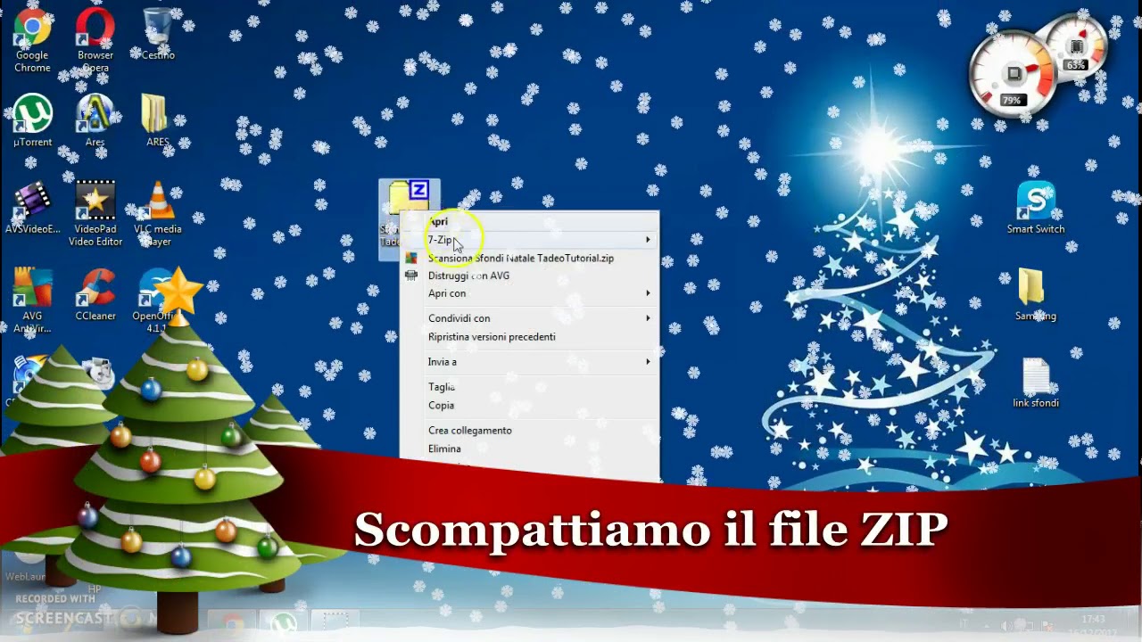 Immagini Sfondi Natalizi.Regalo Di Natale Per Iscritti Ed Amici Sfondi Natalizi Youtube