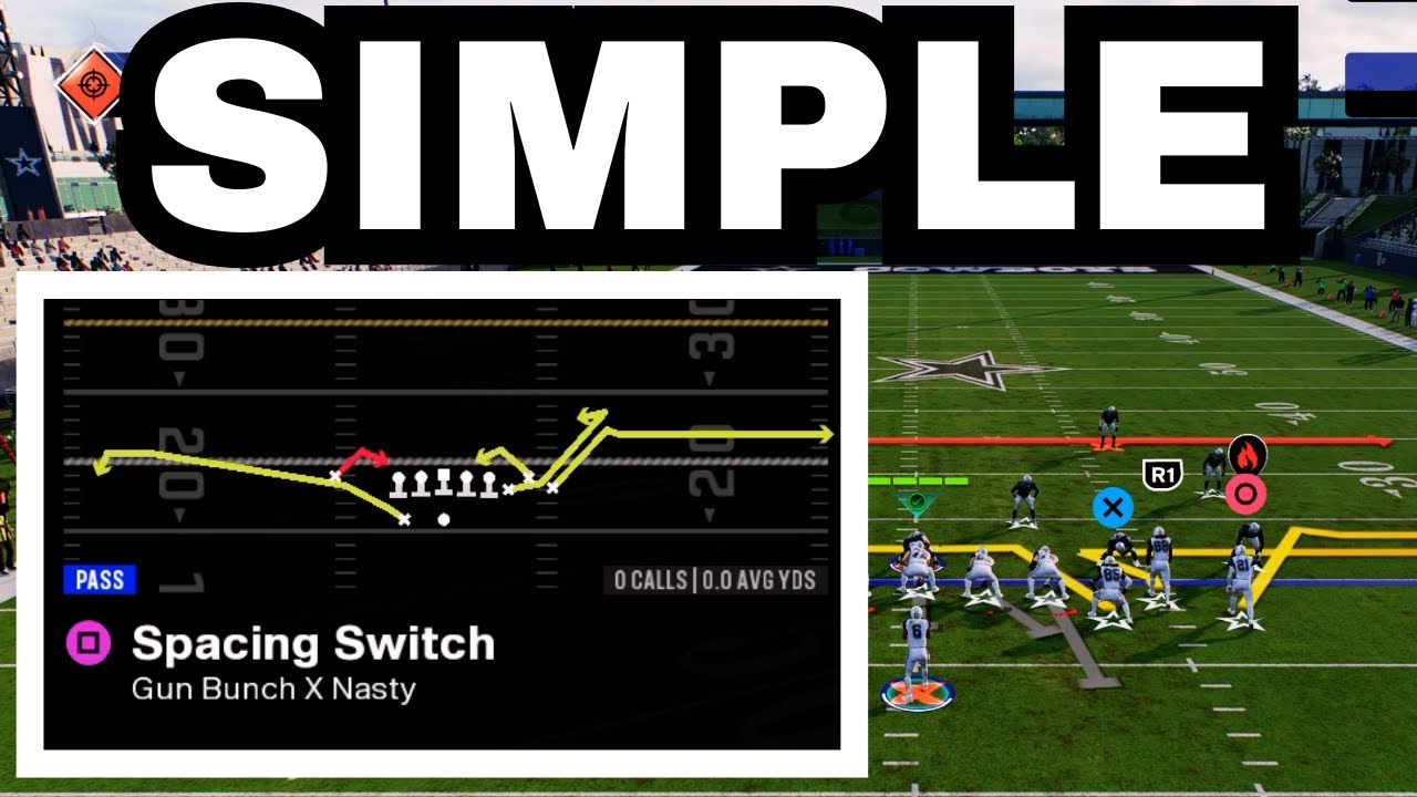 How To Run Bunch X Nasty In Madden 25 - YouTube