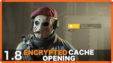 The Division | 1.8 | ENCRYPTED CACHE OPENING !!