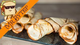 ХРУСТЯЩИЕ САХАРНЫЕ ТРУБОЧКИ на СКОВОРОДЕ ○ Вафли без вафельницы ХРУСТЯЩИЕ САХАРНЫЕ ТРУБОЧКИ на СКОВОРОДЕ ○ Вафли без вафельницы
