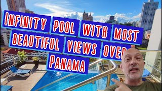 Most beautiful pool view over Panama - From the Best Western ZEN PLUS hotel, Panama.