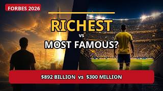 Richest Man vs Most Famous Celebrity 🤯 Who REALLY Earns More (Forbes 2026) Guide