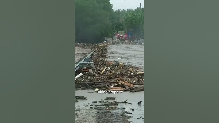 Torrential rain triggers deadly flash flooding in Texas