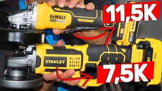 В ЧЕМ ОТЛИЧИЕ БОЛГАРОК STANLEY И DEWALT