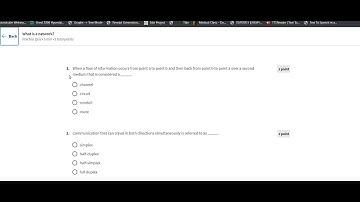 Coursera Week 2 Quiz   Managing  Network What is a network