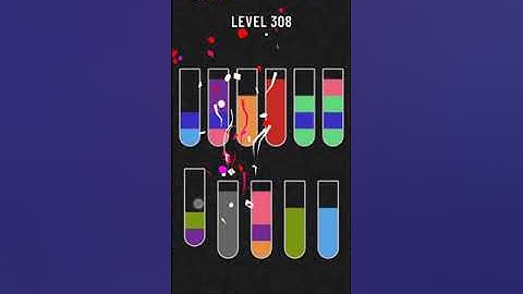 How to do Water sort Puzzle level 308 | Water sort puzzle | Color Sorting Game | Gaming Shortcuts |